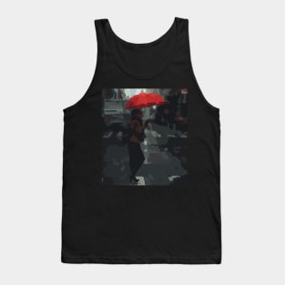 Rain in the city l Tank Top